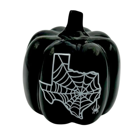 Halloween Ceramic Spooky Texas Pumpkin - Picture 1 of 3